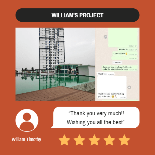 william project testimonial